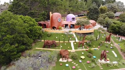 Watch: Town tells Flintstones house owner they Yabba Dabba Don't like it