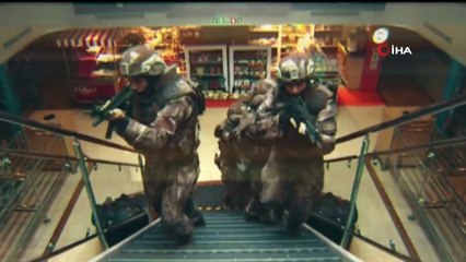 İstanbul emniyeti operasyonlardan oluşan bir klip hazırladı