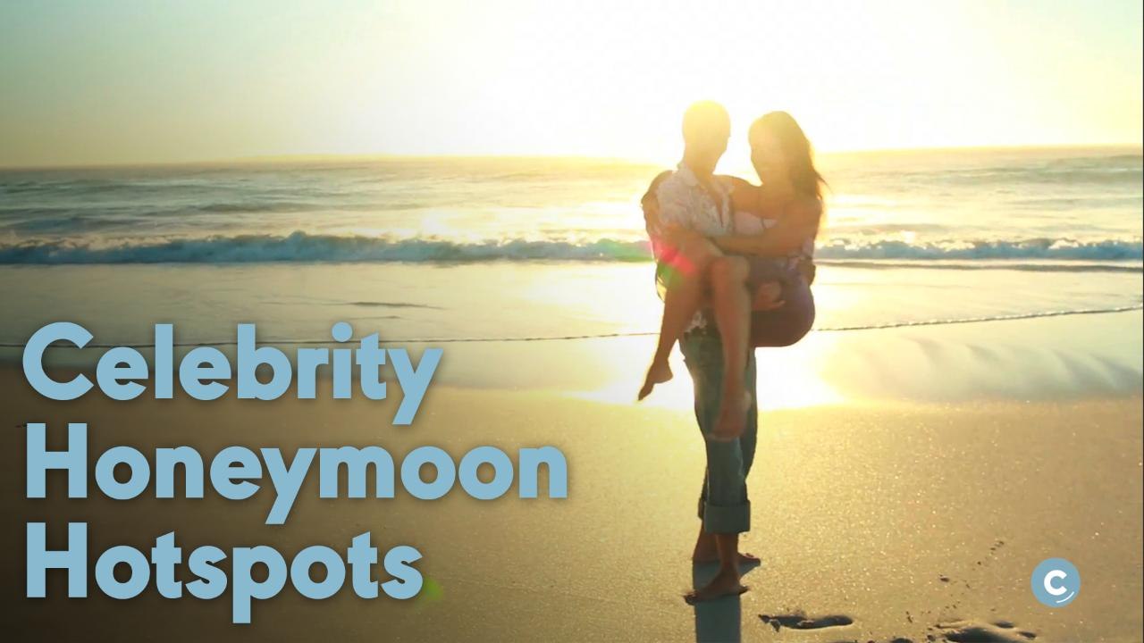 3 Popular Celebrity Honeymoon Hotspots