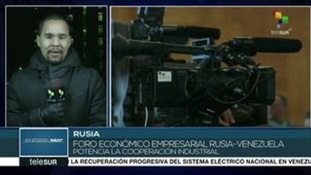 Se realiza en Moscú el Foro Económico empresarial Rusia-Venezuela