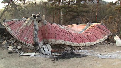 좁은 도로에 소방력도 부족...시골 마을 삼킨 화마 / YTN