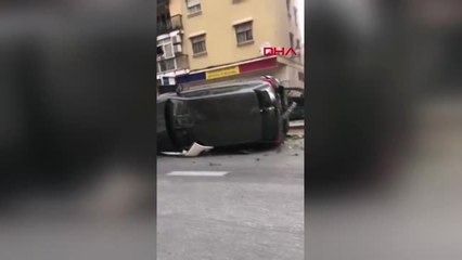 Dha Dış ? Kontrolden Çıkan Otobüs, 9 Araca Çarptıktan Sonra Durabildi