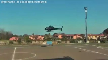 Un futbolista simula su secuestro en pleno partido