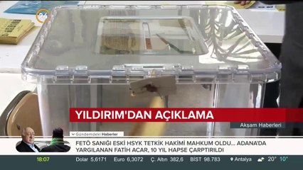 Binali Yıldırım: Sayım bittiğinde iş değişecek