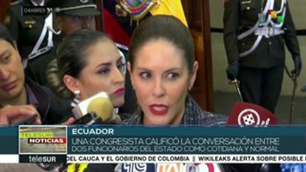 Comisión de la AN de Ecuador inicia análisis del caso Ina Papers