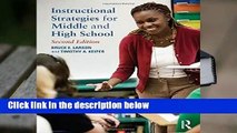 Instructional Strategies for Middle and High School  Best Sellers Rank : #3