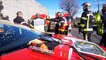 Les pompiers de la Loire et la Haute-Loire se testent sur les risques chimiques chez STTP emballage