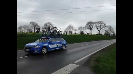 Route Adelie 2019 : echappée et peloton