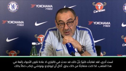 كرة قدم: الدوري الممتاز: بونوتشي ارتكب خطأ كبيرًا – ساري