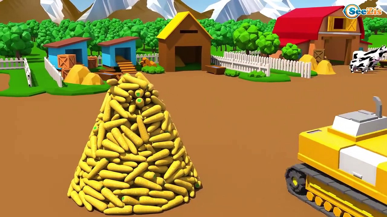 Eğitici Çizgi Film Çocuk Için - Ekskavatör POL ve Şehirdeki Süper Oyunlar - Türkçe Izle