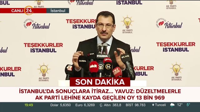 AK Parti Genel Başkan Yardımcısı Ali İhsan Yavuz açıklama yapıyor