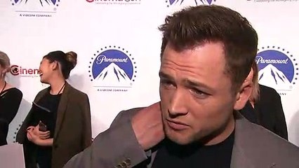 Taron Egerton on filming gay sex scenes in Rocket Man