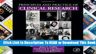 Online Principles and Practice of Clinical Research  For Full