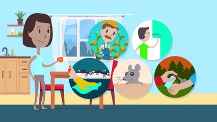 Il y a des pesticides dans les produits que nous utilisons chaque jour