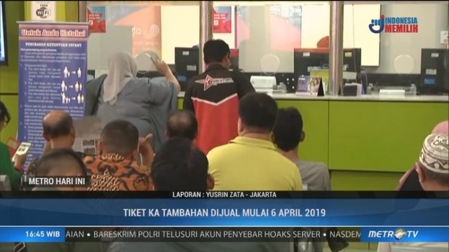 PT KAI Sediakan 50 Kereta Api Tambahan untuk Mudik Lebaran