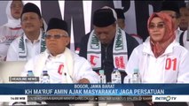 Ma'ruf Amin Ajak Masyarakat Bogor Jaga Persatuan Jelang Pilpres 2019