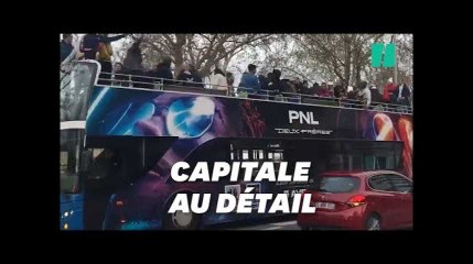 Un bus PNL en direction des Champs-Élysée intrigue