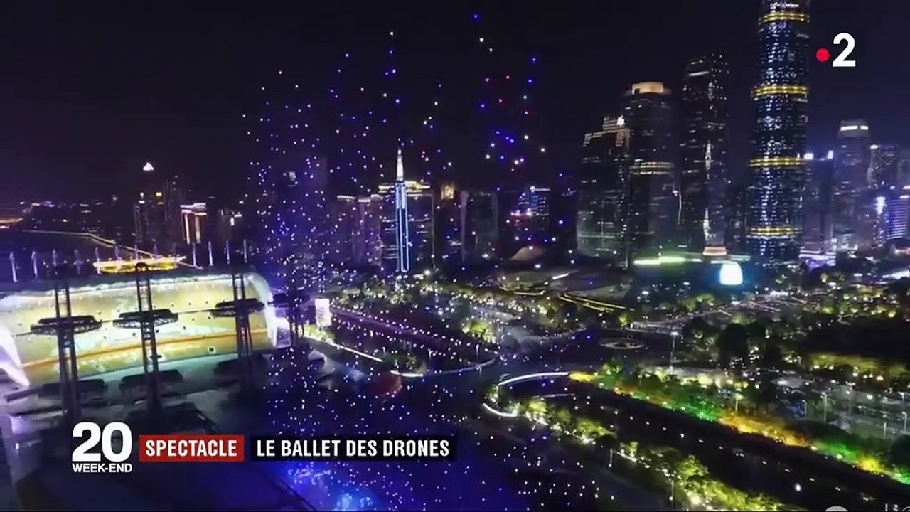 Chine : le ballet des drones - Vidéo Dailymotion