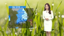 [날씨] 주말 중부 약한 비...대기 건조, 산불 등 화재 주의 / YTN