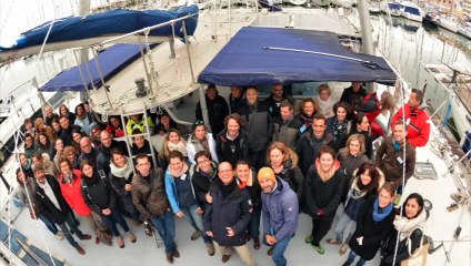 Vernissage exposition la Grande bleue, belle et fragile à la fois