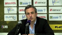 Rémi Giuitta coach de Fos après la défaite contre Levallois