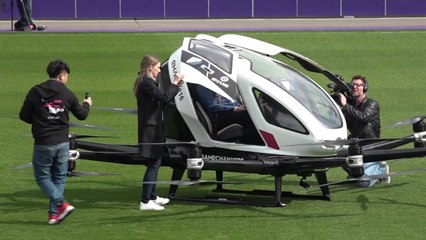 조종사 없는 '에어 택시' 오스트리아서 첫 시험비행 / YTN