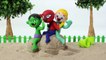 SUPERHERO BABIES MAKE SAND FIGURES ❤ Spiderman, Hulk & Frozen Elsa Play Doh Cartoons For Kids