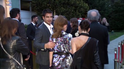 Antonio Velázquez y Yohanna Alonso presumen de amor en la fiesta de Netflix