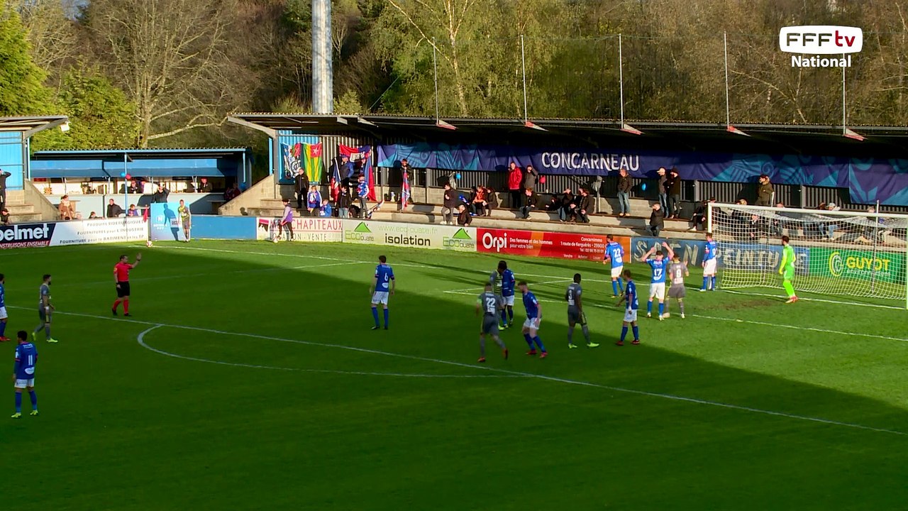 J29 : US Concarneau - Marignane Gignac FC ( 1-0 ), le résumé