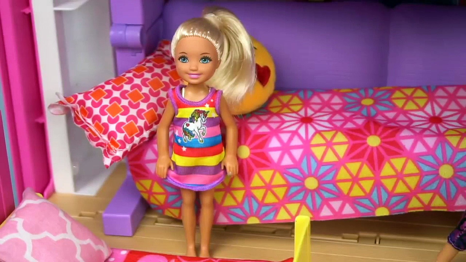 Barbie Doll Dreamhouse Adventure Toys - Barbie Morning & Evening Routines |  Boomerang - Vidéo Dailymotion