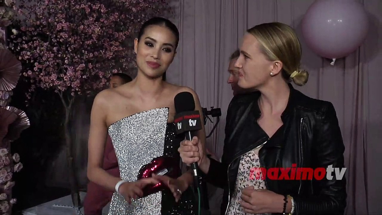 Pham Huong Bee Interview "Patrick Ta Beauty Collection Launch" Pink Carpet