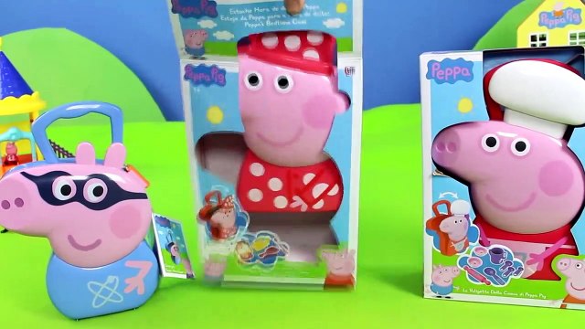 Peppa Wutz Unboxing: de Nouveaux Jouets avec Georges, Maman Pig & Play Doh Compilation pour les Enfants | Gertie S. Bresa