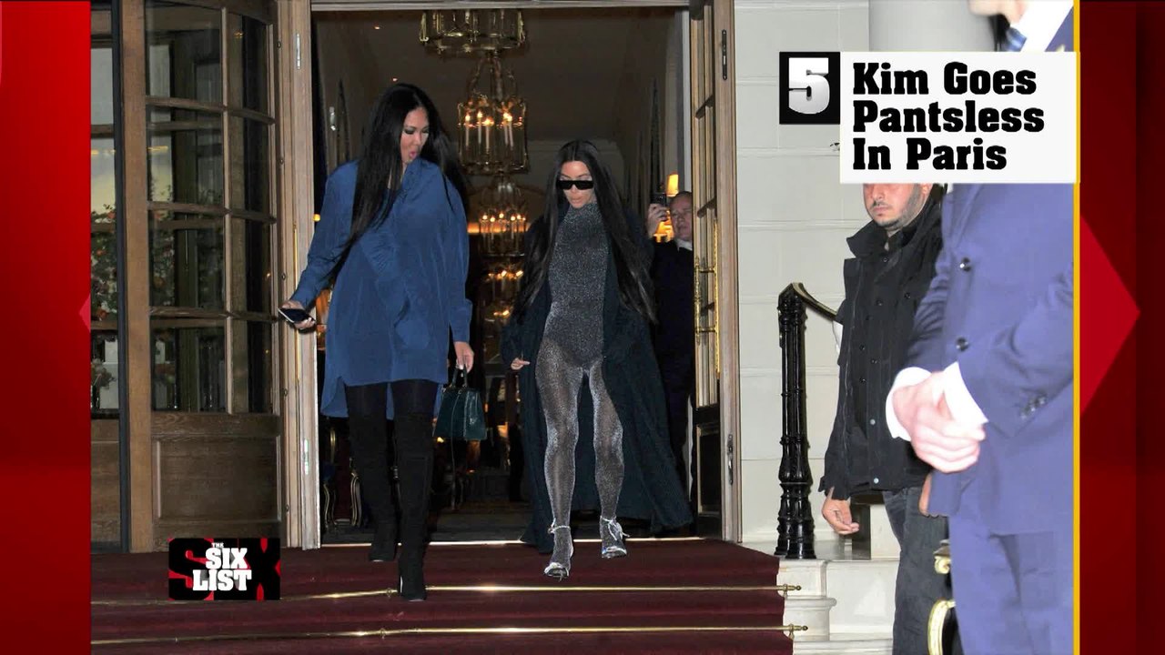 From #KimKardashian's barely-there leggings to...