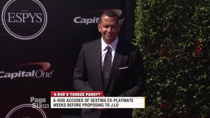 #ARod is caught up in another cheating scandal, and this time it's with ex-Playmate #ZoeGregory! She claims he sent her racy text messages, and we'll tell you everything we know on #PageSixTV!