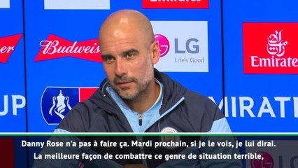 Guardiola : "La meilleure façon de combattre le racisme, c'est de se battre sur le terrain"