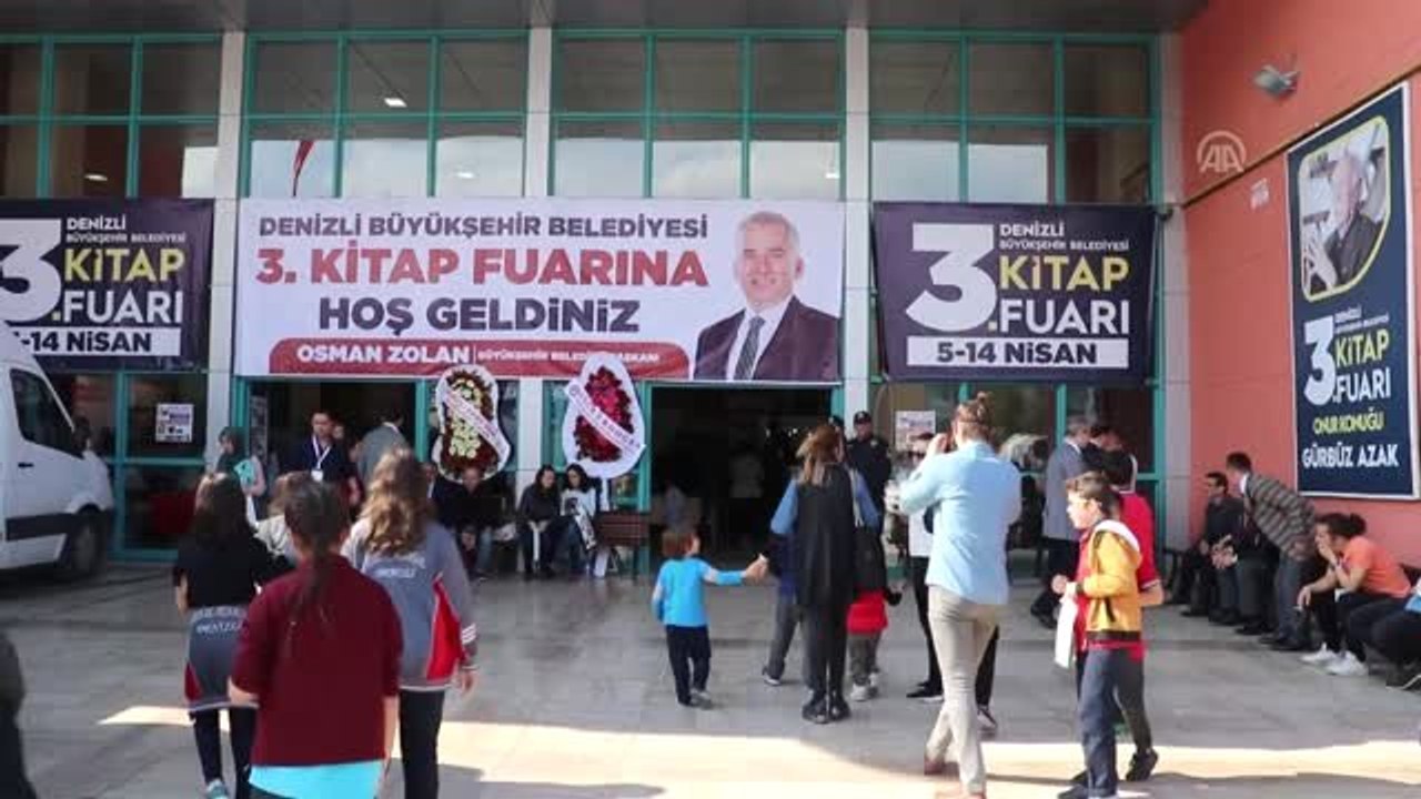 Denizli Büyükşehir Belediyesi 3. Kitap Fuarı Başladı