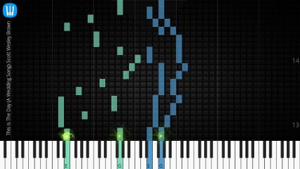  [Piano Solo]This Is The Day (A Wedding Song)-Synthesia Piano Tutorial