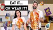 Dhar Mann and Laura G Eat It Or Wear It Challenge