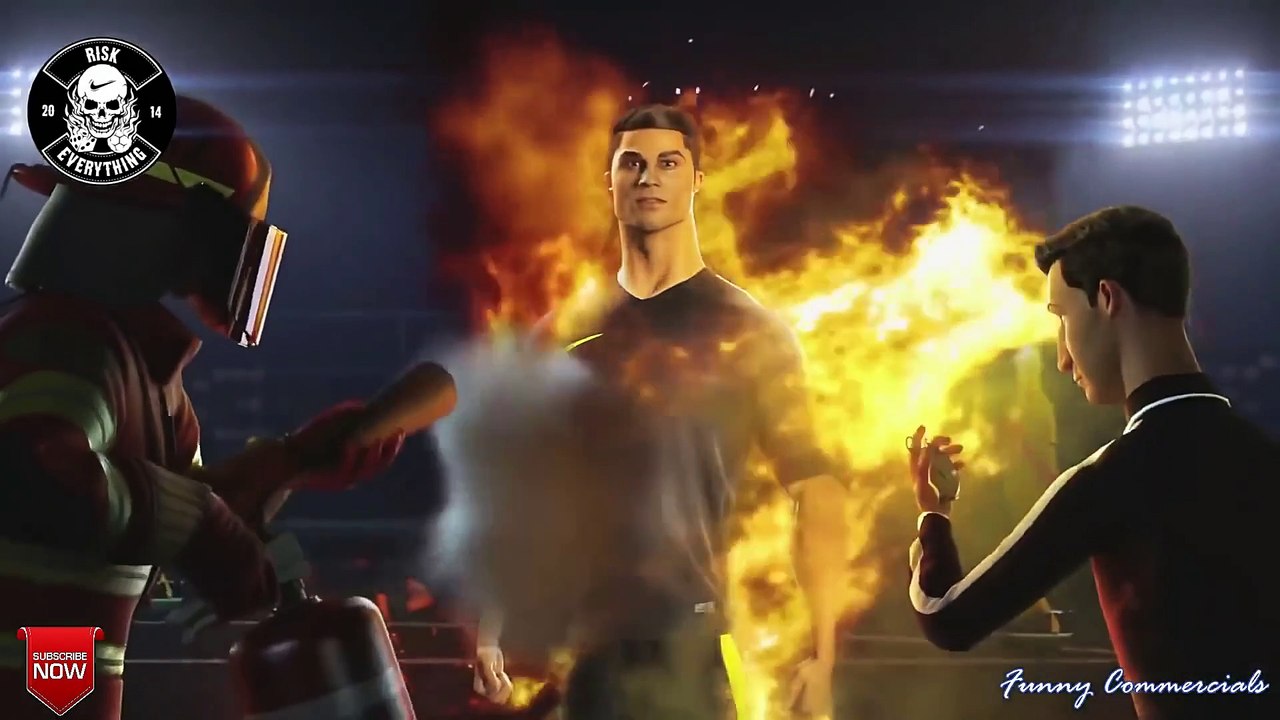 ⚽ Top 6 Funny Nike Football Risk Everything Animated Commercials ⚽