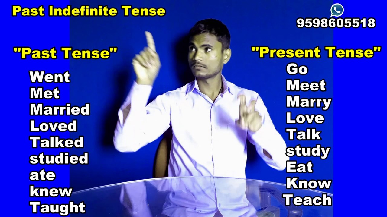 Learn English Grammer Day-60 || Past Indefinite Tense