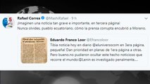 La Prensa Del Ecuador Lo Esta Dejando Solo A Lenin Moreno (INA Papers)