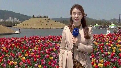 [날씨] 봄 기운 꽃 기운 가득한 순천만...중부는 단비 / YTN