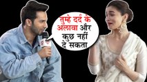 Varun Dhawan On First Meeting With Alia Bhatt | Tabah Ho Gaye | Kalank Promotions