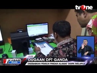 KPUD Kota Jambi Temukan 394 DPT Ganda