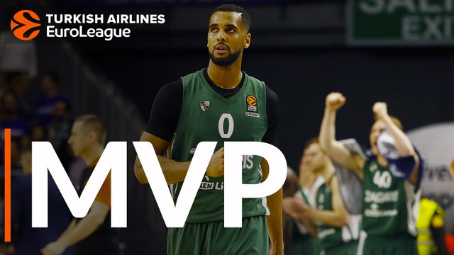 Turkish Airlines EuroLeague Regular Season Round 30 MVP: Brandon Davies, Zalgiris Kaunas