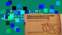 R.E.A.D Hemodynamic Monitoring: Invasive and Non-Invasive Clinical Applications D.O.W.N.L.O.A.D