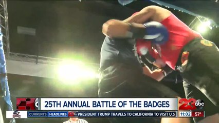 25th Annual Battle of the Badges puts law enforcement in the boxing ring
