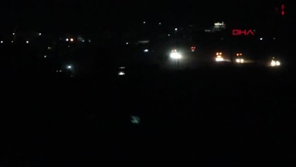 Mardin Kamışlı'da ABD Konvoyu Hareketliliği