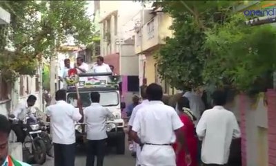 திருச்சி திமுக மற்றும் காங்கிரஸ் மதசார்பற்ற கட்சிகளின் பிரச்சாரம்- வீடியோ
