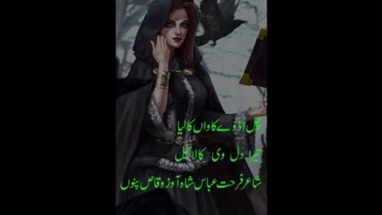 punjabi sad poetry punjabi shayari poet farhat abbas shah vioce waqas pannu